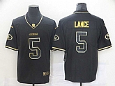 Nike 49ers 5 Trey Lance Black Gold Vapor Untouchable Limited Jersey Dzhi,baseball caps,new era cap wholesale,wholesale hats